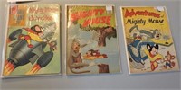 3 Mighty Mouse Comics