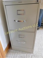 2 drawer file cabinet, Hon