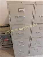 Hon 4 drawe file cabinet