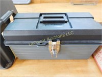 small tool box, w tray & contents