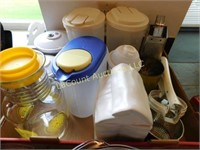 storage containers, juice jar, canister etc