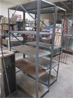 Tall Metal Shelving Unit