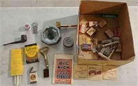 Misc tobacco & beer related collectibles
