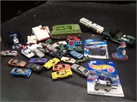 Various toy cars, misc