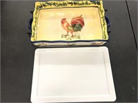 Temptations ovenware with lid and base