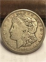 1921S MORGAN SILVER DOLLAR