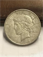 1922D SILVER PEACE DOLLAR