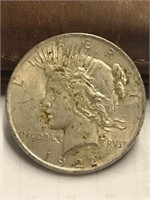 1922 SILVER PEACE DOLLAR