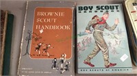 1964 Boy Scout book, & Brownie scout handbook,