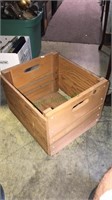 Nice well build wooden crate, 12 x 16 x 15,