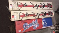 Three long boxes of baseball cards (998)