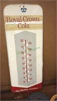 Royal Crown Cola country store thermometer, 26 x