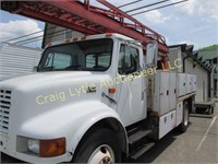 1998 Internat'l 4700 DT 466E Ladder Truck