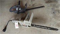 Craftsman 14” 2.5HP chain saw, Craftsman Bush