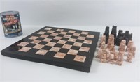 Jeu d'échecs en pierre - Stone checker game