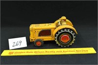 Antique Tin TN Nomura Tractor Friction Toy Made