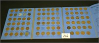Lincoln Cent Coin Collection 1941 - 1969 Nearly