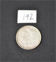 1889 Morgan Silver Dollar Coin - no Mint mark