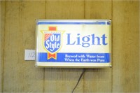 Vintage Advertising Wall Hanging Light/Sign