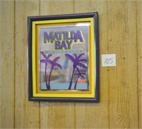 Matilda Bay Wine Cooler Advertising Framed Mirror