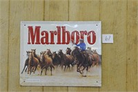 1984 Metal Marlboro Cigarette Advertising Sign 21