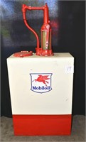 Lubester - Oil Container Canister Stand With Pump