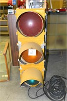 Vintage Stoplight -Does Work Missing some Paint