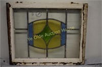 3 Color Stained Glass Window