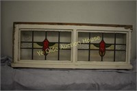 4 Color Stained Glass Window