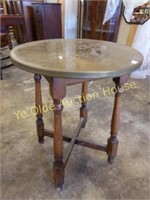 Copper Topped Pub Table