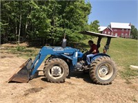 New Holland 3930 Tractor w/ Ford Engine, & Bucket
