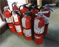 (4) Amerex fire extinguishers