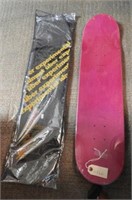(2) Rodney Mullen Autographed Skateboard decks