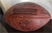 Reproduction autographed football