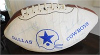 Vintage Dallas Cowboys autographed football