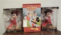 (2) Disney Millennium Minnie Bob Mackie