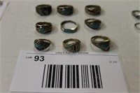 CHOICE OF TURQUOISE RINGS