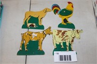 ANIMAL CUT OUTS
