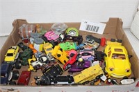 BOX OF CARS AND OTHER