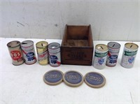 Vtg Beer Cans & Misc as Shown