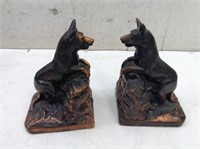 Pair of Copper Bookends   Hollow  Not Solid