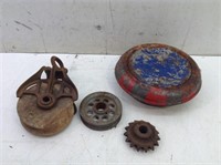 Pulley Gears & Milk Can Cover