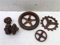 (5) Pc Lot of Pulleys & Gears