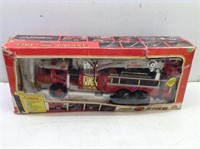 Vtg 1990's Giant Radio Control Fire Engine w/ Box