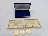 1933 Double Eagle Gold Clad .999 Silver & 24KT