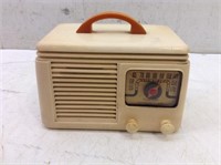 Mirror Tone Model 4C7 Tube Radio 1940's  Working