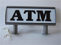 Lighted ATM Sign   Working