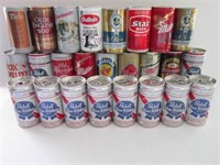 Beer Can Collection as Shown