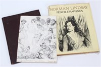 Norman Lindsey Pencil Drawings