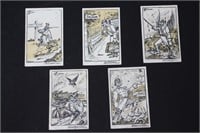 Set of Five War Series Postcards "Kaisers Life"